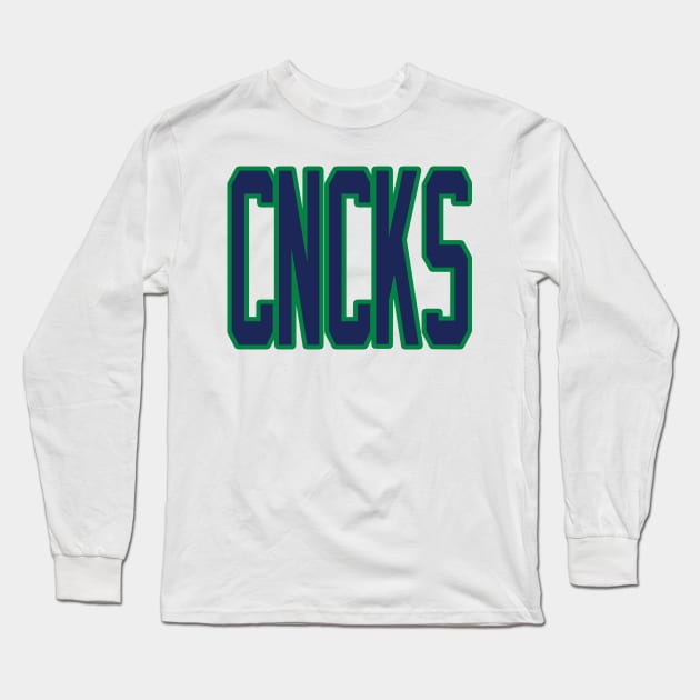 Vancouver LYFE CNCKS I'd like to buy a vowel! Long Sleeve T-Shirt by OffesniveLine